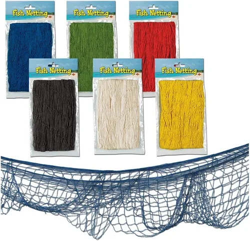 Vista 13 de Beistle 50301- Red de pesca, paquete por 12 unidades, Variados