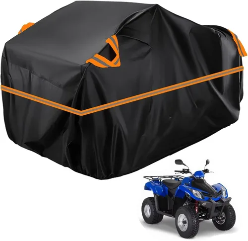 Vista 70 de Cubierta para ATV impermeable compatible con Arctic Cat H1 EFI TRV Cruiser 4x4 2011, cubierta de 210D para vehículos de 4 ruedas, cubierta para quad