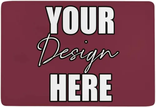 Vista 21 de Alfombra redonda personalizada para añadir tu propio texto/imagen/logotipo/foto, tapete antideslizante personalizado para puerta, alfombra de área
