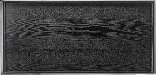 Vista 7 de Bandeja extra grande de madera maciza de 16 x 11 pulgadas para servir té, mesa de café, aperitivos, comidas, plato de servir, cocina, fiesta, bar