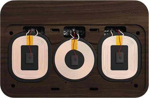 Vista 5 de Nomad Base Station Walnut Hub Edition (incluye adaptadores globales)