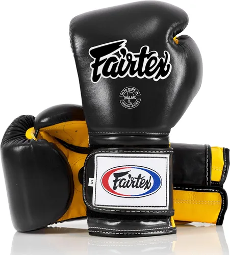 Vista 32 de Fairtex BGV9 Muay para boxeadores profesionales y entrenadores Guante de estilo mexicano para golpeadores duros Guantes MMA para artes marciales