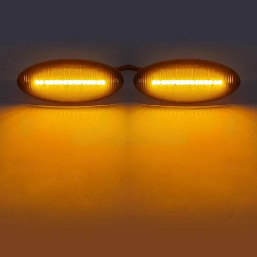 Vista 3 de Zhisheng - Conjunto de luz de marcador lateral delantero para automóvil Mazda 2 2011-2013, para Mazda 3 2004-2011, para Mazda 5 2006-2010