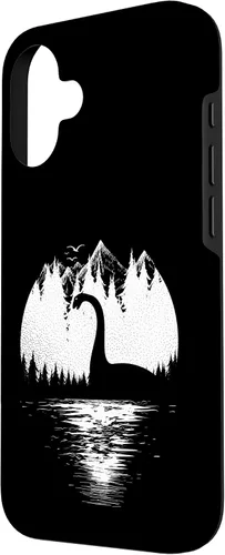 Vista 2 de Loch Ness Monster for Kids Men Women! Nessie Lake Mountains Case for iPhone 16