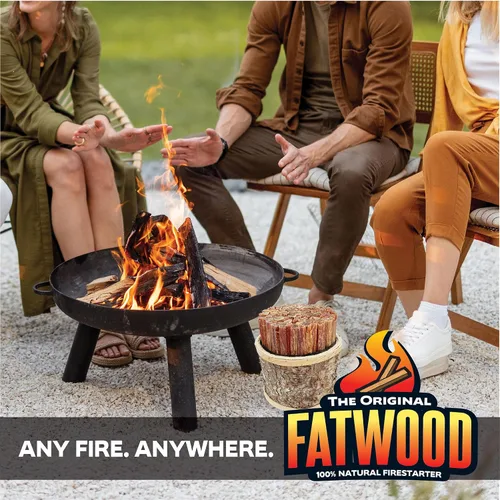 Vista 8 de Firestarter de madera de pino totalmente natural para chimenea, quimeneas, parrilla o estufas de pellets y leña, cubo de abedul de 5 libras