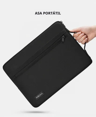 Vista 3 de KIZUNA - Funda para portátil y tableta de 10 pulgadas, resistente al agua, maletín para computadora, bolsa de mano para iPad Pro de 9.7" a 11", iPad