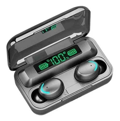 Vista 3 de Audifonos Bluetooth Inalambricos F9 Con Powerbank Y Pantalla Tactil