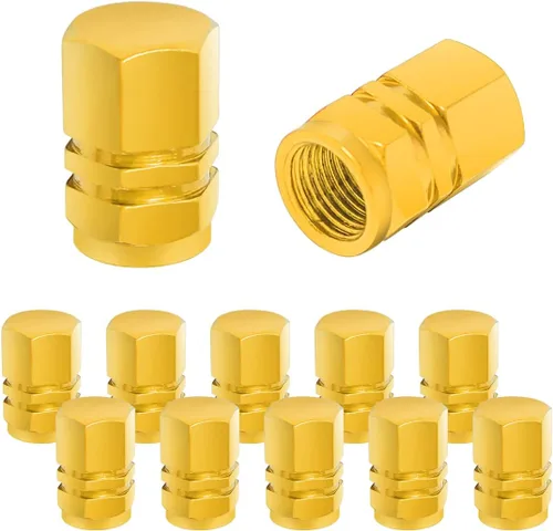 Vista 9 de 12 PCS tapones para válvulas de neumáticos de automóvil, tapas herméticas, universales para automóviles, bicicletas, motocicletas, SUV, accesorios