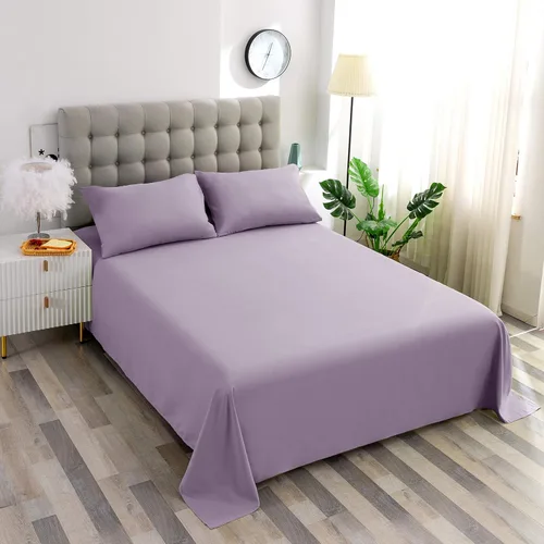 Vista 19 de Soft Aqua - Sábana encimera de tamaño individual 100% algodón satinado, 600 hilos, calidad de cama, sábana encimera, fresca y lisa, solo una sábana