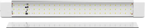 Vista 7 de Lámpara de techo LED para caravana con interruptor de encendido/apagado de 18.5 pulgadas, 5000 K, blanco natural, 12 V/24 V CC, 1440 lúmenes