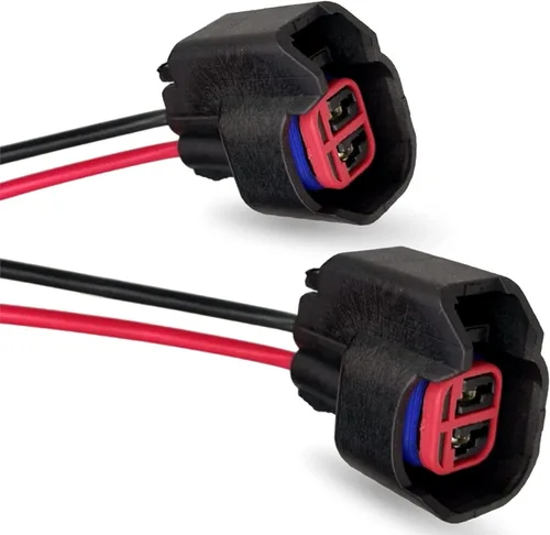 Vista 6 de Pack-1 Conector de Inyector con Cable, Conector Socket de Inyector EV6 EV14, Standard Motor Products Conector de Inyector de Combustible