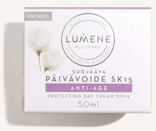 Vista 2 de Lumene Klassikko [CLASSICS] Crema de día protectora antiedad SPF15 para todo tipo de piel 1.7 fl oz / 1.7 onzas líquidas
