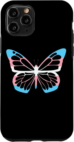 Vista 26 de Funda para iPhone 13 Pro Max Transgénero Mariposa Igualdad Transexual Bandera Trans Pride