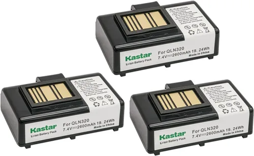 Vista 5 de Kastar Paquete de 1 batería de repuesto para impresoras térmicas Zebra QLN220, QLn220HC, QLN320, QLn320HC, ZQ500, ZQ510, ZQ520, ZQ610HC, ZQ620