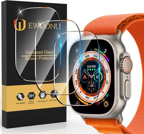 Vista 15 de Juego de 3 fundas compatibles con Apple Watch SE 3 Series 6/5/4 de 40 mm con protector de pantalla de vidrio templado, cubierta protectora