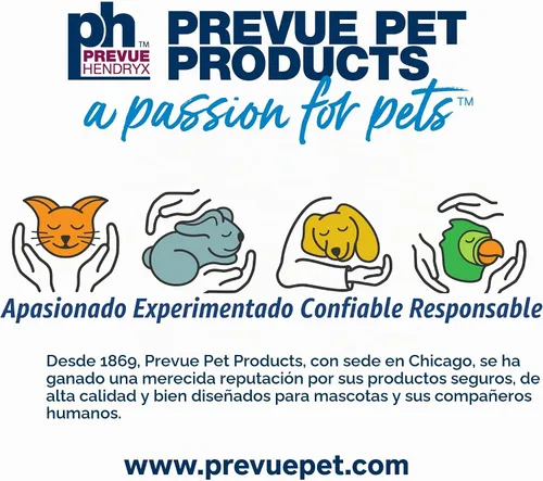 Vista 7 de Productos en hierro forjado Prevue para mascotas, selecta jaula de aves, negro Hammertone 3151BLK, Pewter