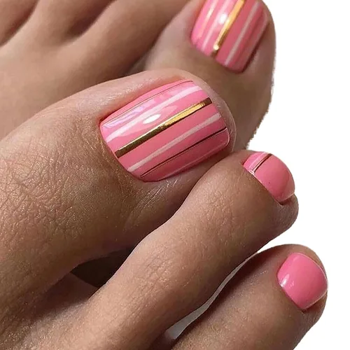 Vista 16 de Uñas postizas acrílicas artificiales negras para los dedos de los pies, ataúd a presión con diseños de flores blancas, uñas postizas reutilizables