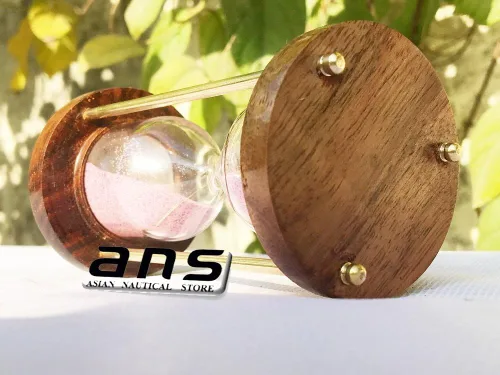 Vista 2 de Hermoso 1 Minuto Bass Sand Timer Hour Glass