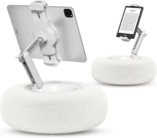 Vista 10 de Viozon Almohada con soporte para tablet, compatible con teléfono/tableta de 4.7"-13", iPad, iPhone, Samsung, Google, Kindle, soporte de teléfono