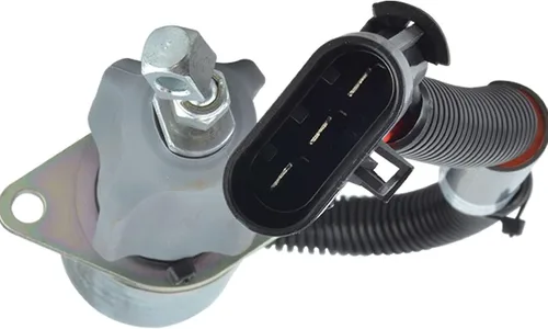 Vista 2 de Nuevo solenoide de cierre SA4806-12 240-22243 12V compatible con piezas de motor de disco de excavadora KUBOTA