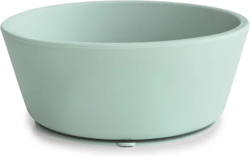 Vista 14 de mushie Tazón de Succión de Silicona Diseño Antideslizante Libre de BPA (Blush)