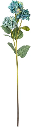 Vista 8 de Vickerman Espray de hortensias artificiales burdeos de 33 pulgadas con tres cabezas de flores, 2 por bolsa.