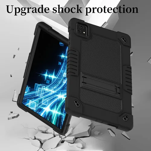 Vista 3 de Funda para T-Mobile Revvl Tab 5G, para Revvl Tab 5G, funda resistente a prueba de golpes con correa de pie para T-Mobile Revvl Tab 5G 2023 lanzado