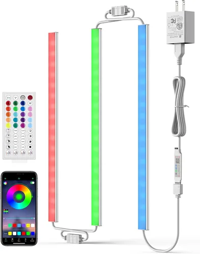 Vista 16 de ASOKO Luces LED regulables para debajo del gabinete, blanco cálido 3000 K, 3 piezas de 12 pulgadas conectables LED enchufe de iluminación