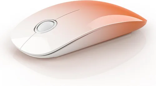 Vista 11 de RAPIQUE Ratón Inalámbrico Bluetooth - (BT5.1+USB) Ratón de Computadora de Modo Dual Delgado con Clic Silencioso, Baja Potencia y 1600 DPI, Ratón