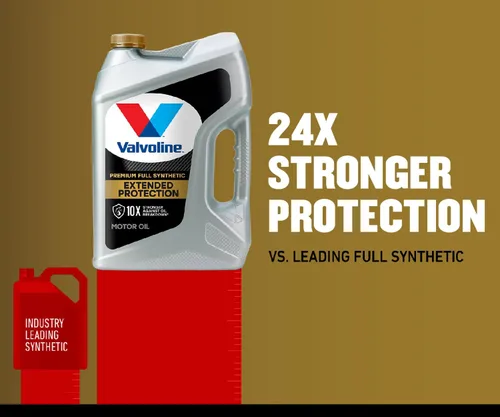 Vista 117 de Valvoline SynPower Full aceite sintético para motor, 1 Cuarto de galón, Ambar