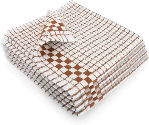 Vista 9 de Paños de cocina clásicos Fecido Classic Collection resistentes, superabsorbentes y hechos 100 % algodón. Paños de cocina de grado profesional hechos