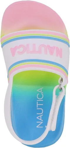 Vista 4 de Nautica Kids Toddler Athletic Slide Pool Sandal Boys Girls - Little