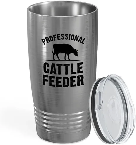Vista 17 de Vaso vikingo negro de 20 onzas, un chico que acaba de tirar, tractores de jardín agrícola, cultivador campesino, agricultor, amantes de los animales