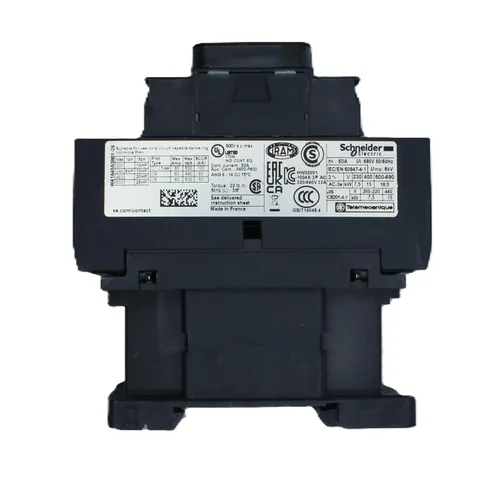 Vista 2 de LC1D32G7 nuevo contactor de CA SCHNEIDER LC1-D32G7 3P 32A 120V AC bobina