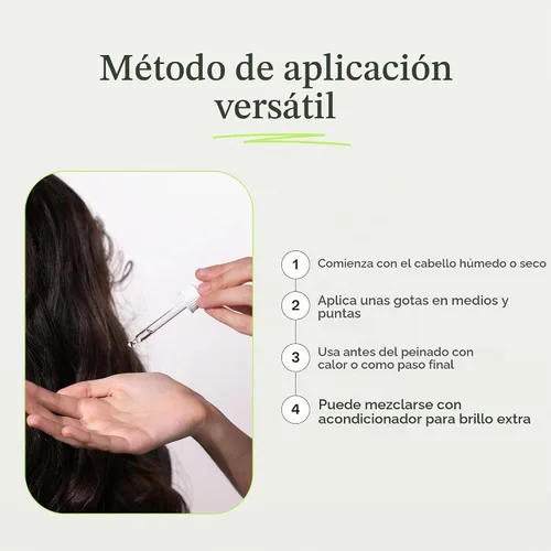 Vista 5 de Scandinavian Biolabs Aceite de protección capilar Suaviza y mejora