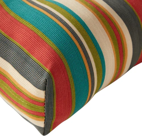 Vista 4 de Greendale Home Fashions Juego de 1 cojín para columpio/banco de 44 pulgadas, diseño Adobe Stripe