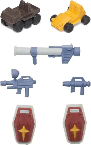 Vista 3 de E.F.S.F. Juego de armas: Gundam Build Model Eraser Micro-Figure Series #1