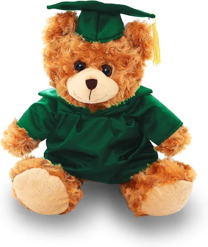 Vista 10 de Plushland Peluche de animal, juguetes de 12 pulgadas, regalo para el día de graduación, lo mejor para cualquier graduado de escuela, 12 pulgadas