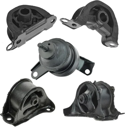 Vista 144 de TRQ Kit de montaje de motor de transmisión de motor de 5 piezas compatible con Ford Five Hundred Montego 6sp Auto AT 2005 - 2007