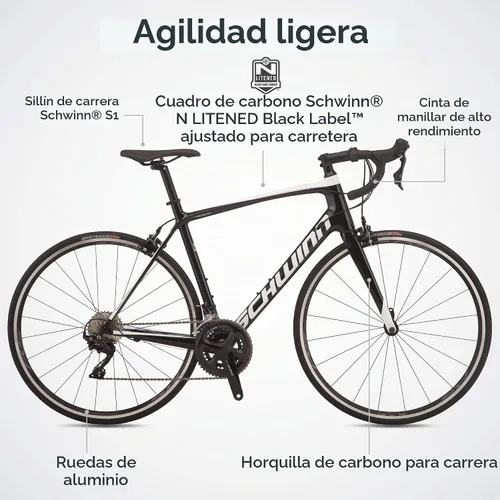 Vista 2 de Schwinn Fastback Carbon 105