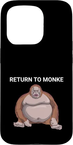 Vista 14 de Reject Humanity Return to Monkey Uh Oh Stinky Funny Monke Case for iPhone 17