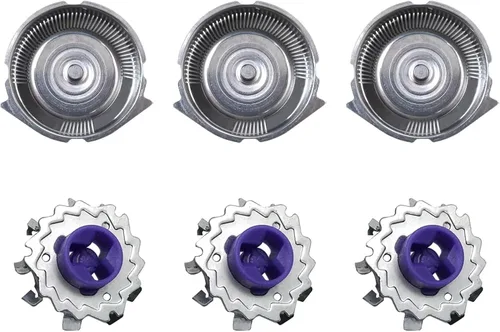 Vista 8 de 3X - Cuchilla de afeitar de repuesto para Philips Norelco 7950XL, 7800XL, 7800XLcc, 7810XL, 7380XL, 7360XL, 7350XL, 7345XL, 7340XL, 7325XL, 7315XL
