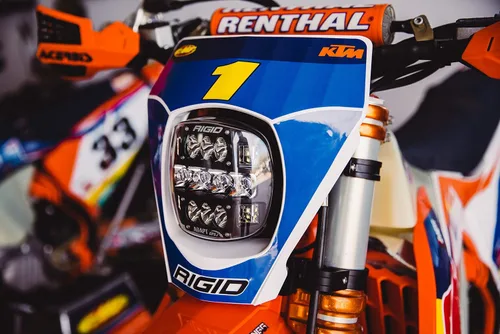 Vista 5 de RIGID INDUSTRIES Adapt XE Extreme Enduro - Kit de luces LED con 3 zonas de iluminación y módulo GPS, color negro