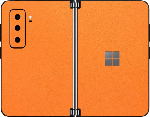 Vista 75 de SopiGuard Skin para Microsoft Surface Duo 2 2ª generación de borde a borde de paneles delanteros y traseros de vinilo (piedra de ladrillo)