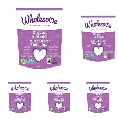 Vista 11 de Wholesome Sweeteners 16 onzas de azúcar glas en polvo orgánico, comercio justo, sin OMG, sin gluten y vegano, 1 paquete