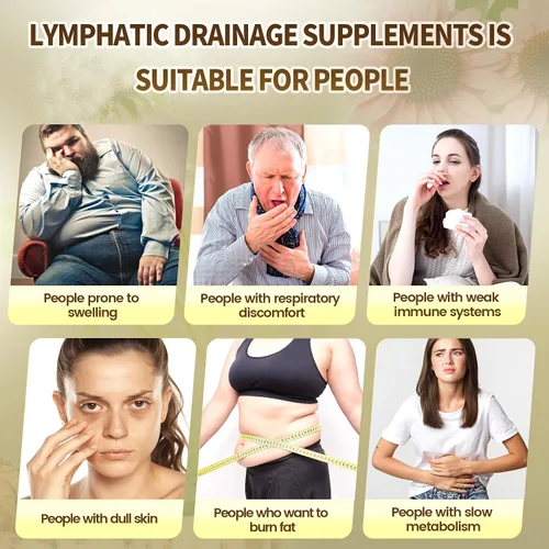 Vista 5 de Cápsulas de suplementos linfáticos del drenaje del liposoma 21-en-1
