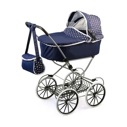 Vista 2 de Carrito para Muñecas Reig Classic Deluxe 70 x 42 x 89 cm Azul