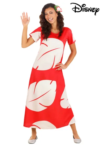Vista 7 de Disfraz Deluxe para Mujer de Lilo de Disney Multicolor