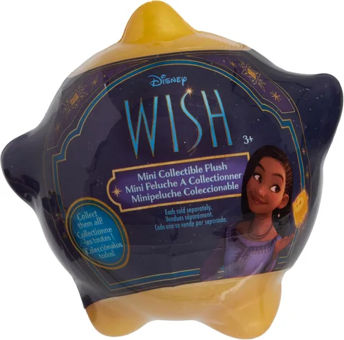 Vista 6 de Peluche coleccionable mini de Disney Wish, 2 cápsulas inspiradas en bolsas sorpresa, regalos para calcetines navideños, obsequios, presentes