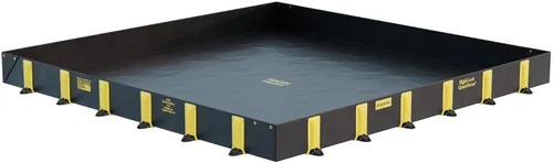 Vista 17 de Justrite Rigid-Lock QuickBerm®, 4' x 6' x 12